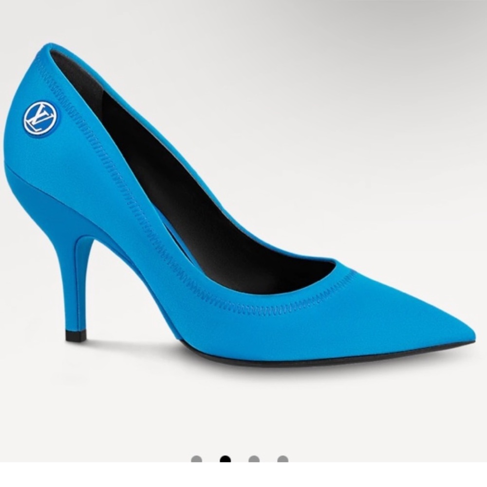 Authentic Louis Vuitton Blue Archlight Pumps - Picture 3 of 7